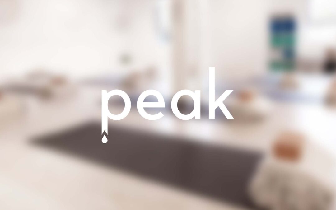 Peak Hot Yoga branding and website design