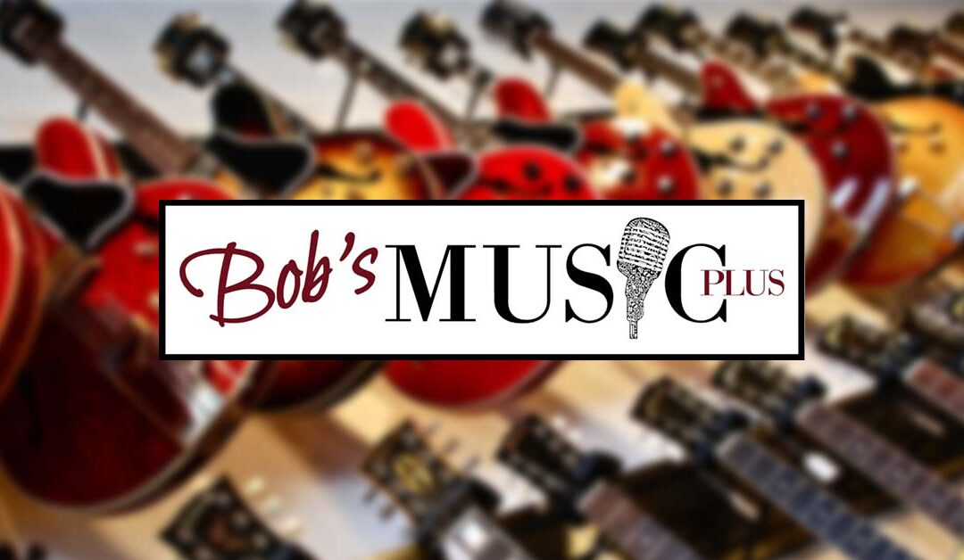 Bob’s Music Plus website re-design